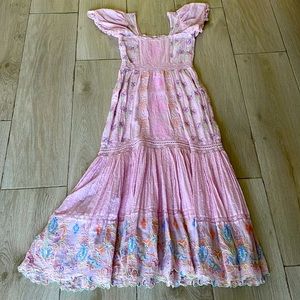 Love shack fancy embroidered dress